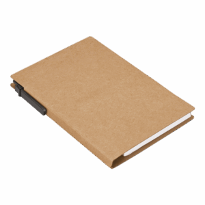 Recycled Notebook With Pen And Flags