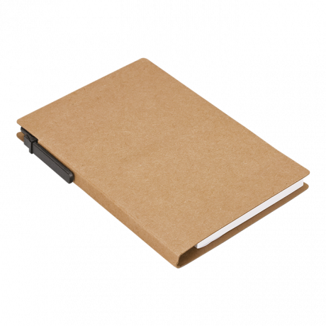 Recycled Notebook With Pen And Flags