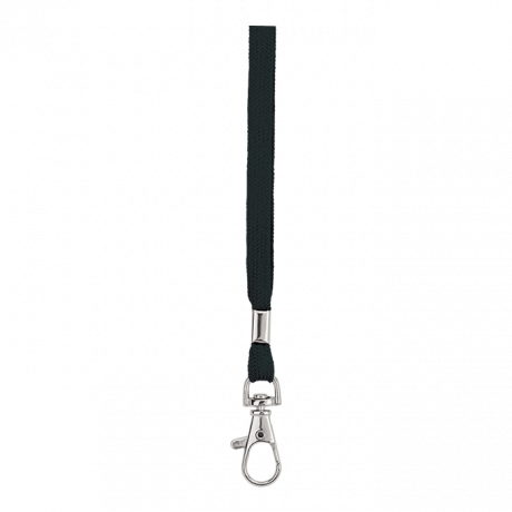 Woven Lanyard With Metal Clip