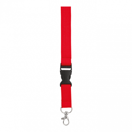 Woven Lanyard With Plastic Buckle - Image 3