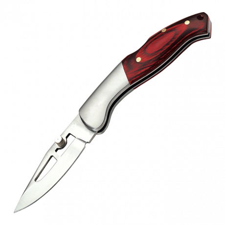 Lockback Wood Handled Knife