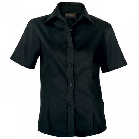Ladies Brushed Cotton Twill Blouse Long Sleeve - Image 10