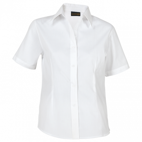 Ladies Brushed Cotton Twill Blouse Long Sleeve - Image 9