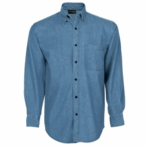 Mens Denim Shirt Long Sleeve