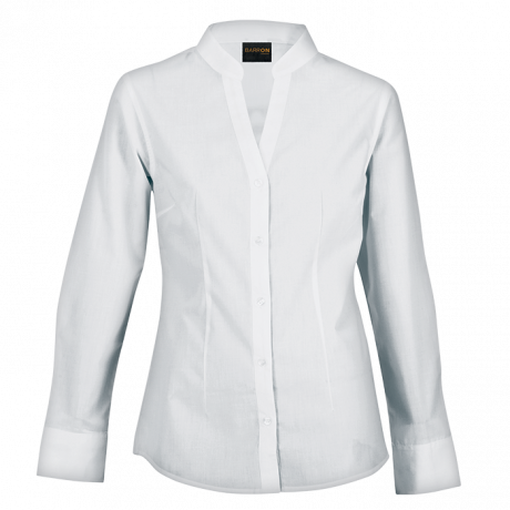 Ladies Barista Blouse Long Sleeve - Image 2