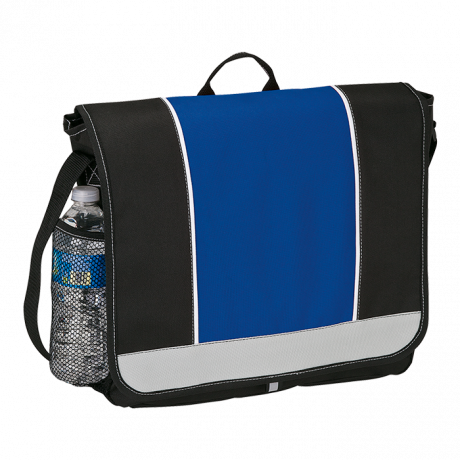 Top Flap Messenger Bag - 600D Poly - Image 2