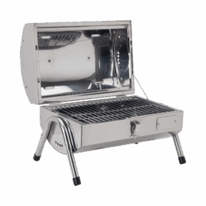 Stainless Steel Two Section BBQ