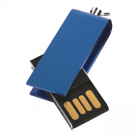 Slim Micro Swivel Metallic USB Drive - Image 3