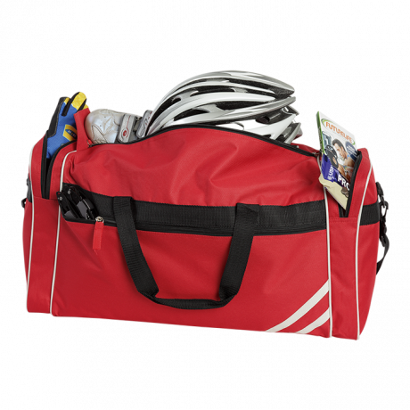 Diagonal Stripe Sports Bag - Image 2