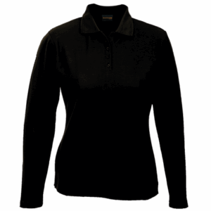 Ladies 175g Pique Knit Long Sleeve Golfer