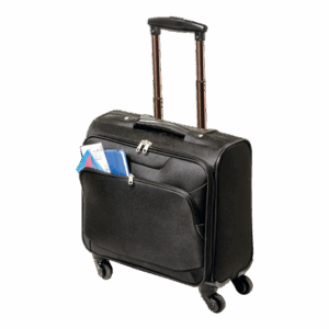 600D Laptop Trolley Bag with Four Wheels