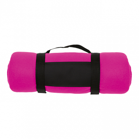 Fleece Blanket with Carry Strap - Image 6