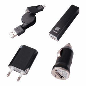 4 Piece Tech Set in Black Gift Box