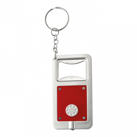 Keychain with Bottle Opener and LED Light - Image 4