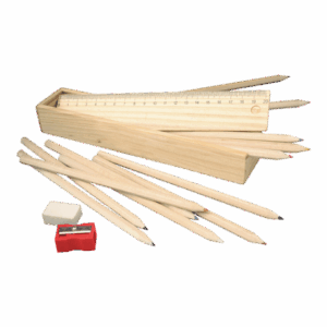 Stationery Set in Wooden Box