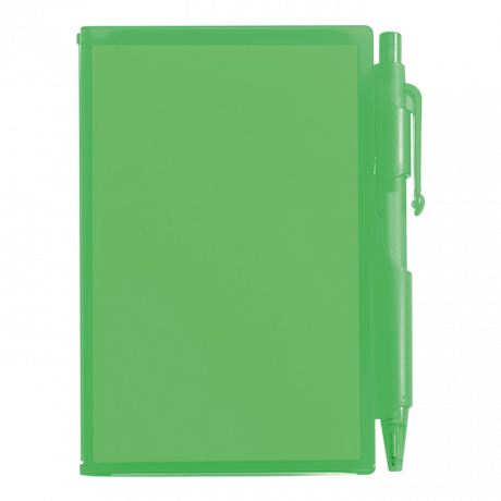 Notebook and Pen in Plastic Case - Image 2