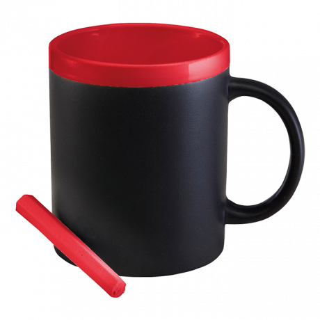 300ml Stoneware Chalk Board Mug - Image 3