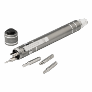 Pen Shaped Pocket Screwdriver with Light