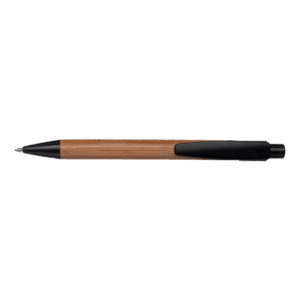 Bamboo Ballpoint Pen with Plastic Trims