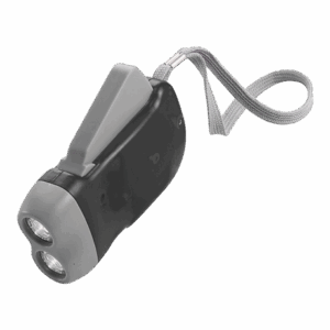 Dynamo Torch with 2 LED Lights
