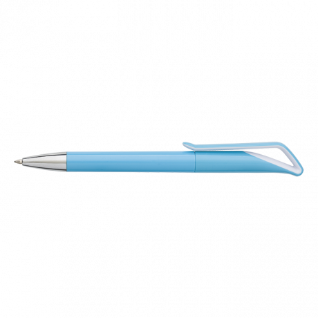 Coloured Barrel Geometric Swan Shaped Ballpoint Pen - Image 2