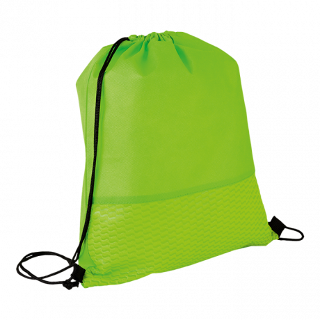 Wave Design Drawstring Bag - Non-Woven - Image 5