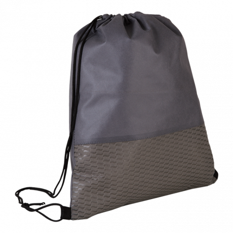 Wave Design Drawstring Bag - Non-Woven - Image 3