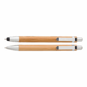 Bamboo Pen and Clutch Pencil Set