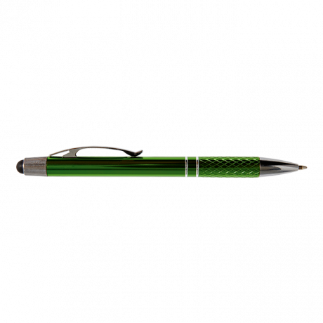 Aluminium Ballpoint Pen With Black Stylus - Image 4