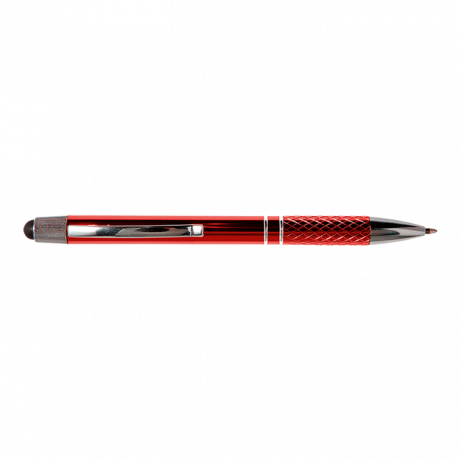Aluminium Ballpoint Pen With Black Stylus - Image 5