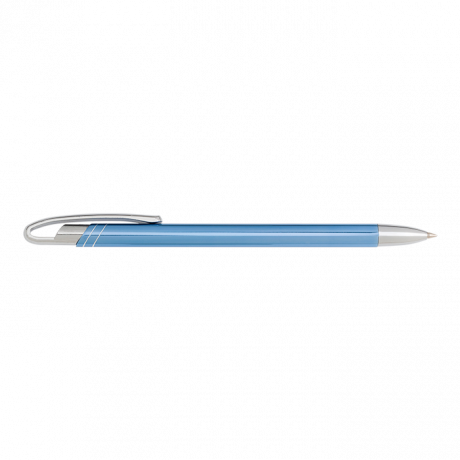 Aluminium Ballpoint Pen With Silver Clip - Image 3