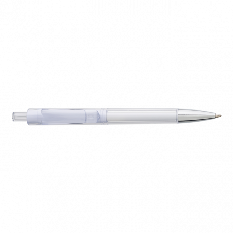 Ballpoint Pen With Transparent Coloured Barrel - Image 7