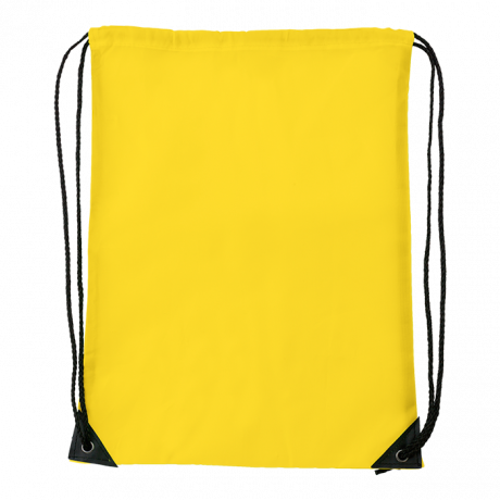 Drawstring Bag With Black Corners - Image 4