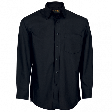 Mens Basic Poly Cotton Lounge Long Sleeve - Image 4