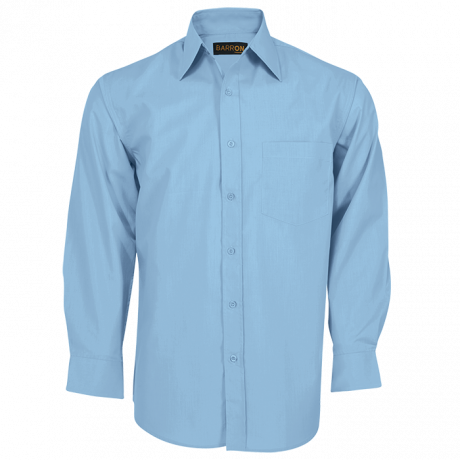 Mens Basic Poly Cotton Lounge Long Sleeve - Image 2