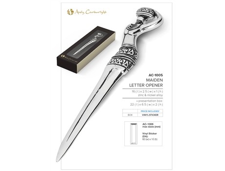 Maiden Letter Opener