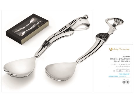 Maiden & Warrior Salad Servers