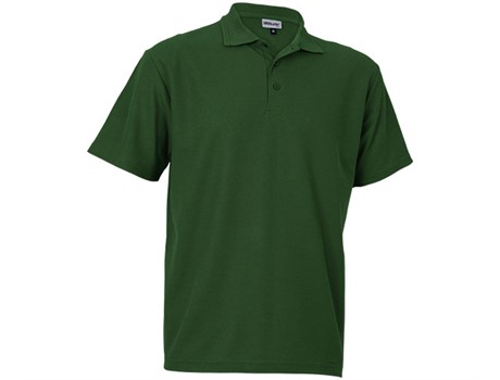 Mens Basic Pique Golf Shirt - Image 4