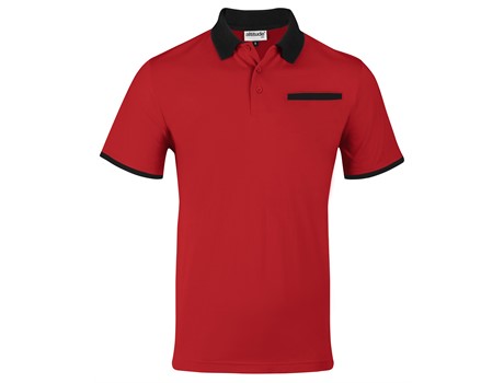 Mens Caliber Golf Shirt - Image 4