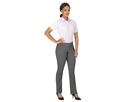 Ladies Short Sleeve Nottingham Shirt - Image 2