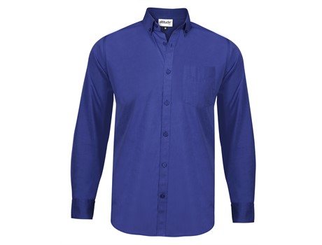 Mens Long Sleeve Viscount Shirt - Image 3