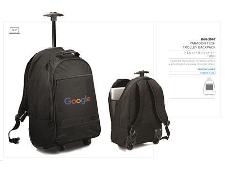 Paragon Laptop Trolley Backpack