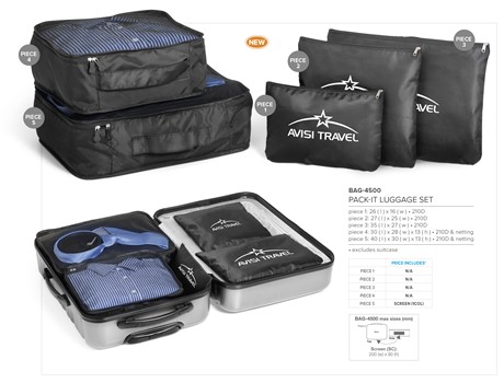 Pack-it Luggage Set