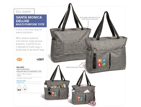 Santa Monica Deluxe Multi-purpose Tote