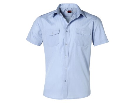 US Basic Bayport Mens Short Sleeve Shirt - Image 3