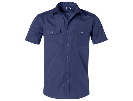 US Basic Bayport Mens Short Sleeve Shirt - Image 4