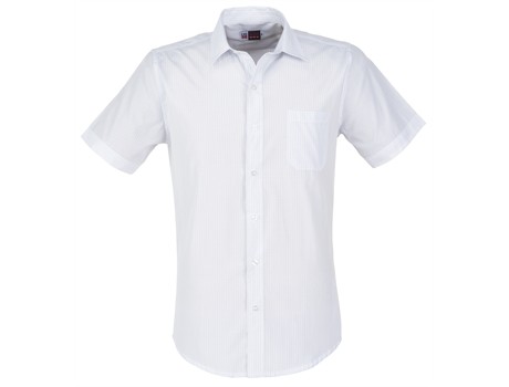 US Basic Huntington Mens Short Sleeve Shirt - Image 4