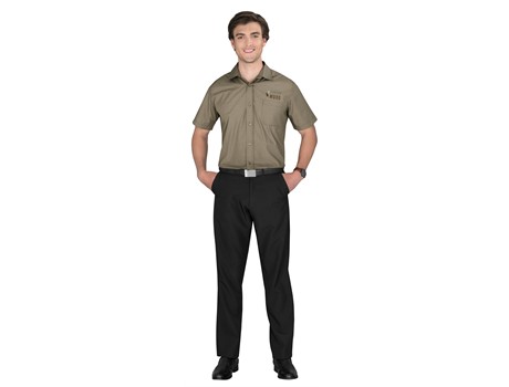 US Basic Huntington Mens Short Sleeve Shirt
