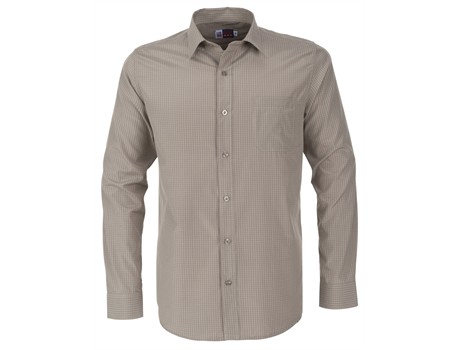 US Basic Huntington Mens Long Sleeve Shirt - Image 2