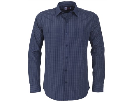 US Basic Huntington Mens Long Sleeve Shirt - Image 3